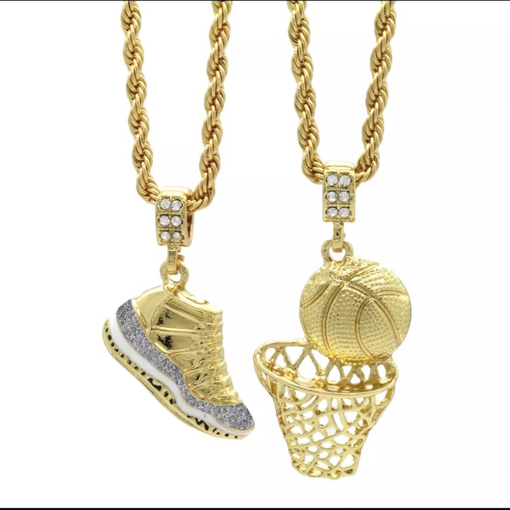 Men’s 14k GP 4mm 30” rope chain